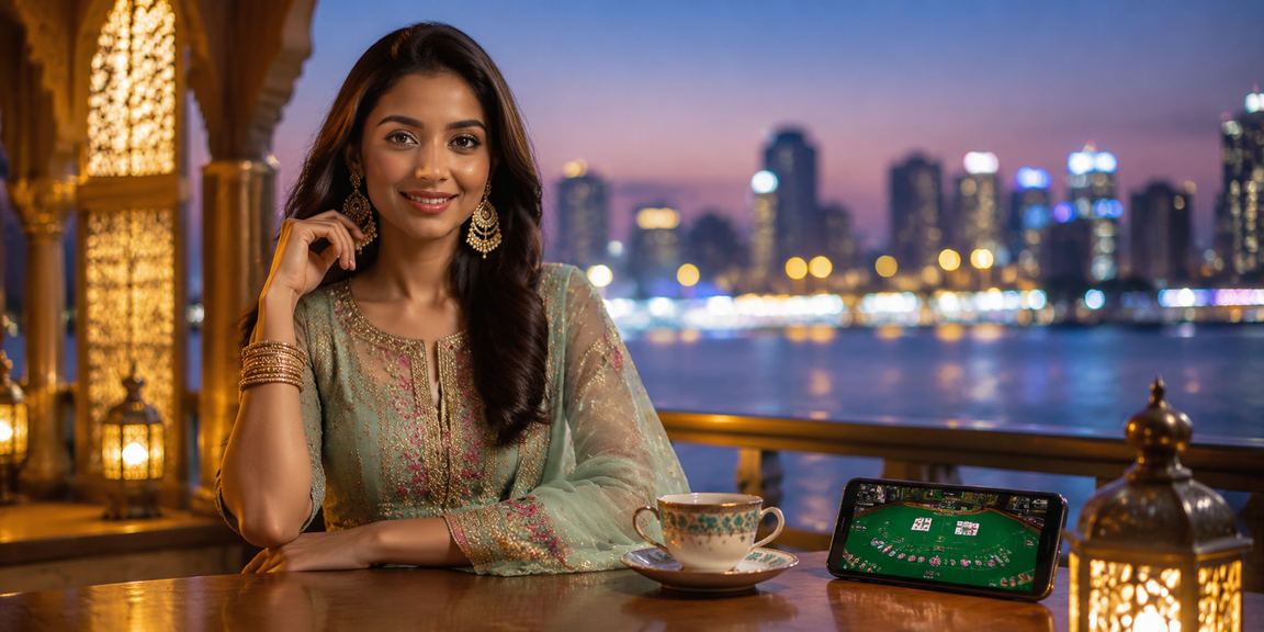 ঢাকায় ঈদ উৎসবে db456 ব্যাকারেট লাইভ গেম উপভোগ করছেন একজন খেলোয়াড়